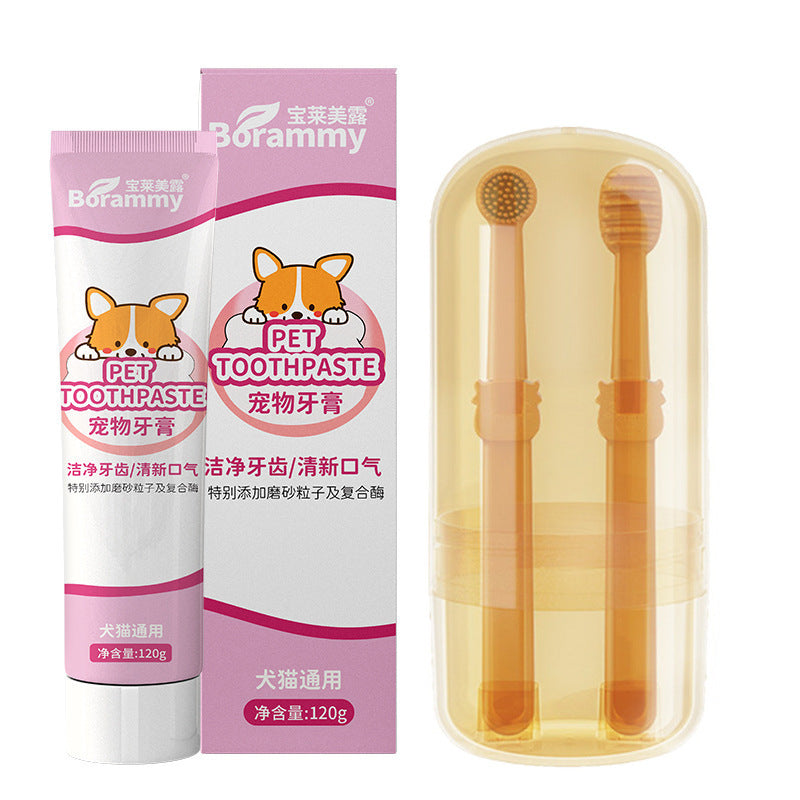 120g Dog Toothbrushing Oral Care Edible Cat Toothpaste