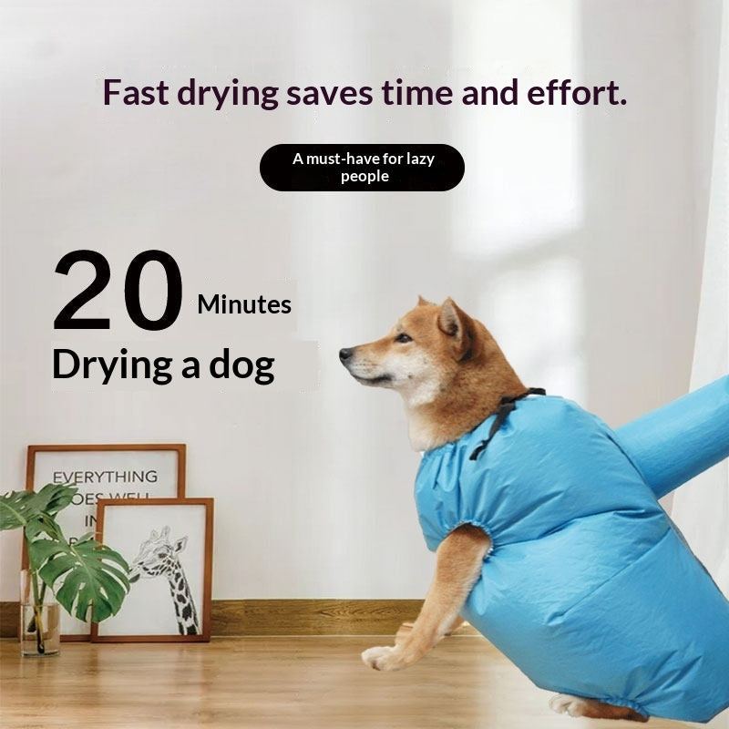 Pet Drying Bag For Blowing FurUniversal For Cats And Dogs