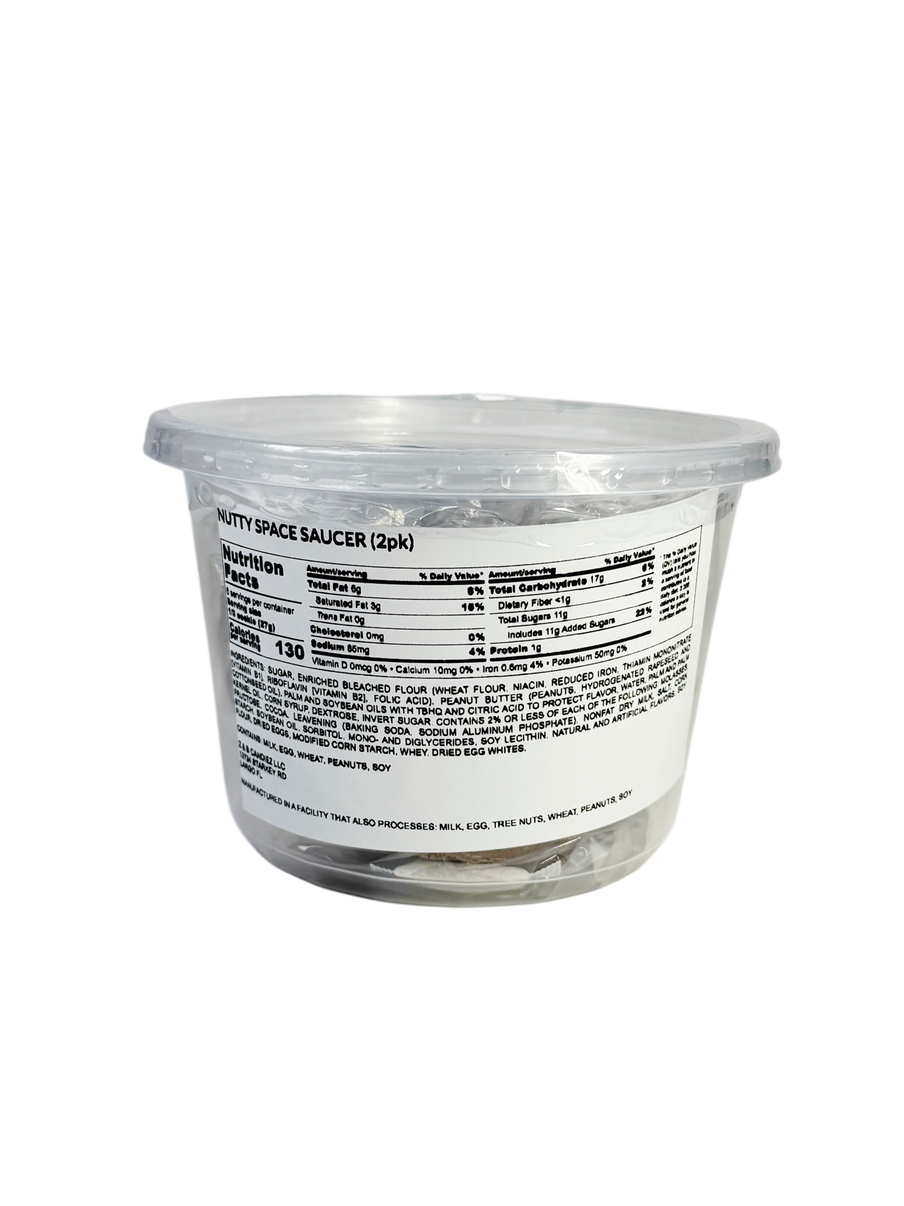 NUTTY SPACE SAUCERS (2pk)