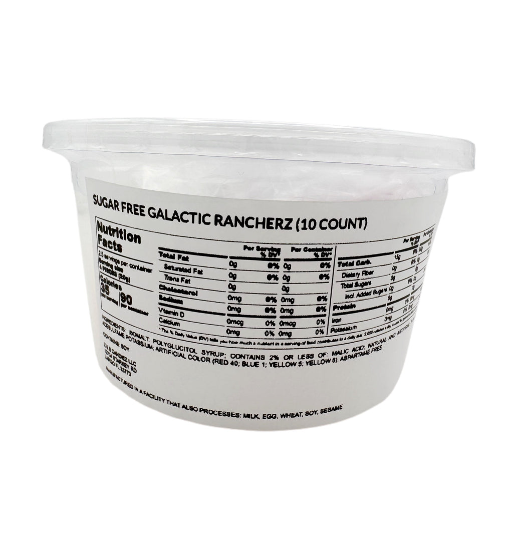SUGAR FREE GALACTIC RANCHERZ (10 COUNT)