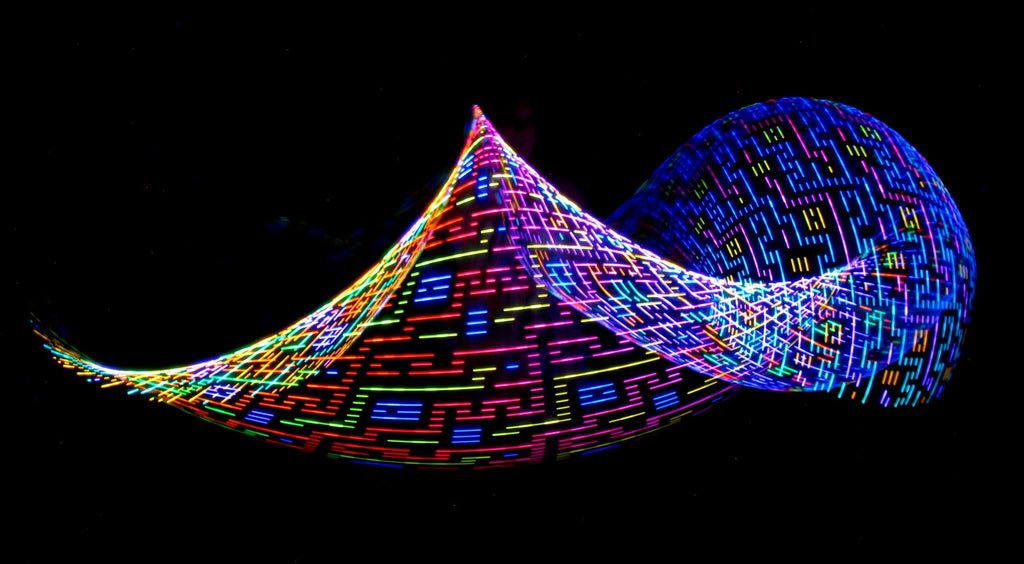Atomic V LED Hoops