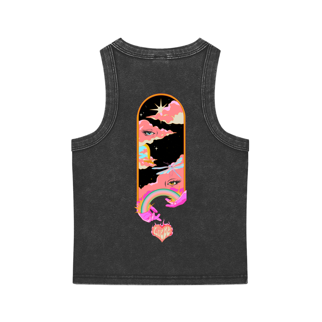 Liebe Firefly Snow Washed Tank Top