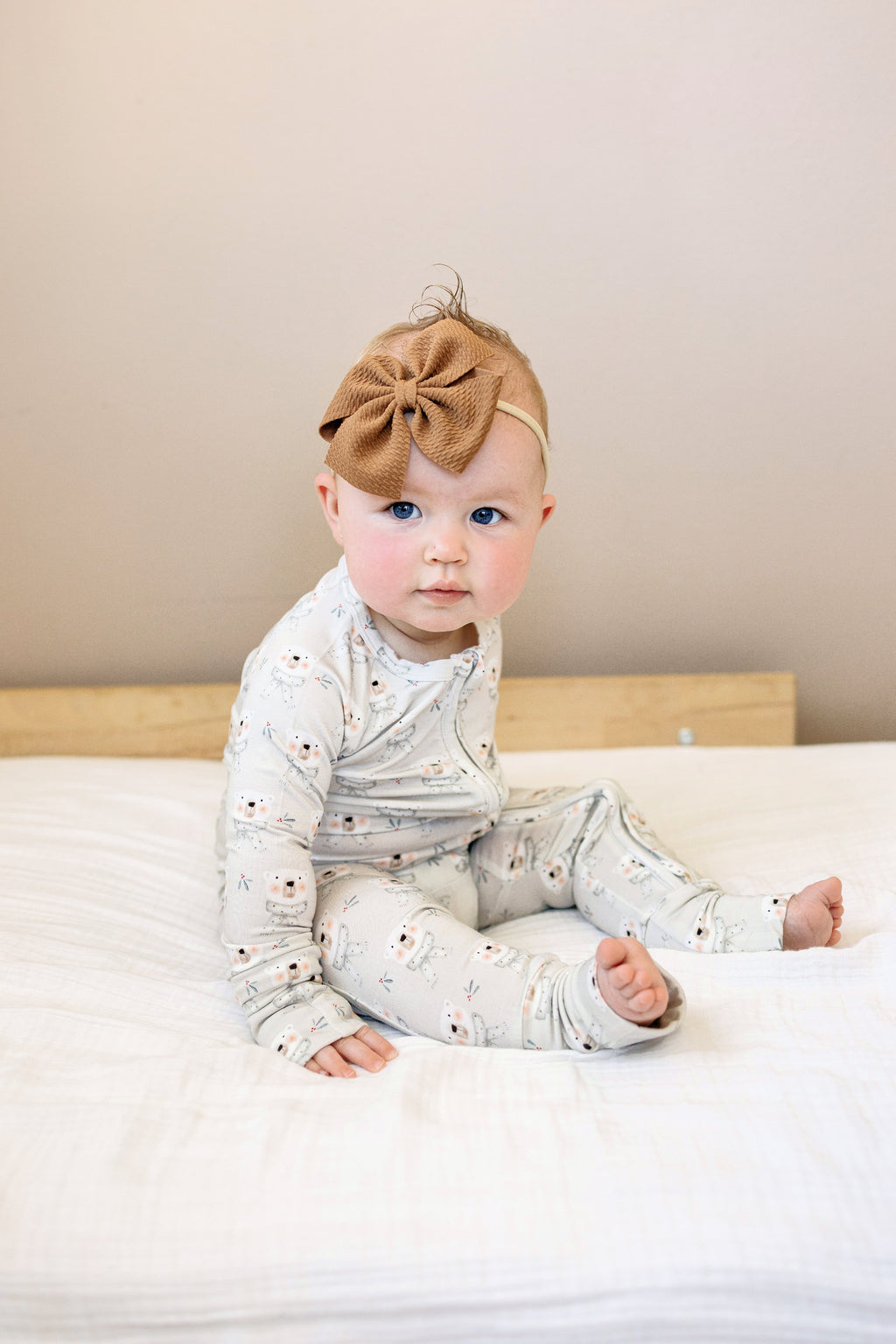Polar Bear Zippy Romper