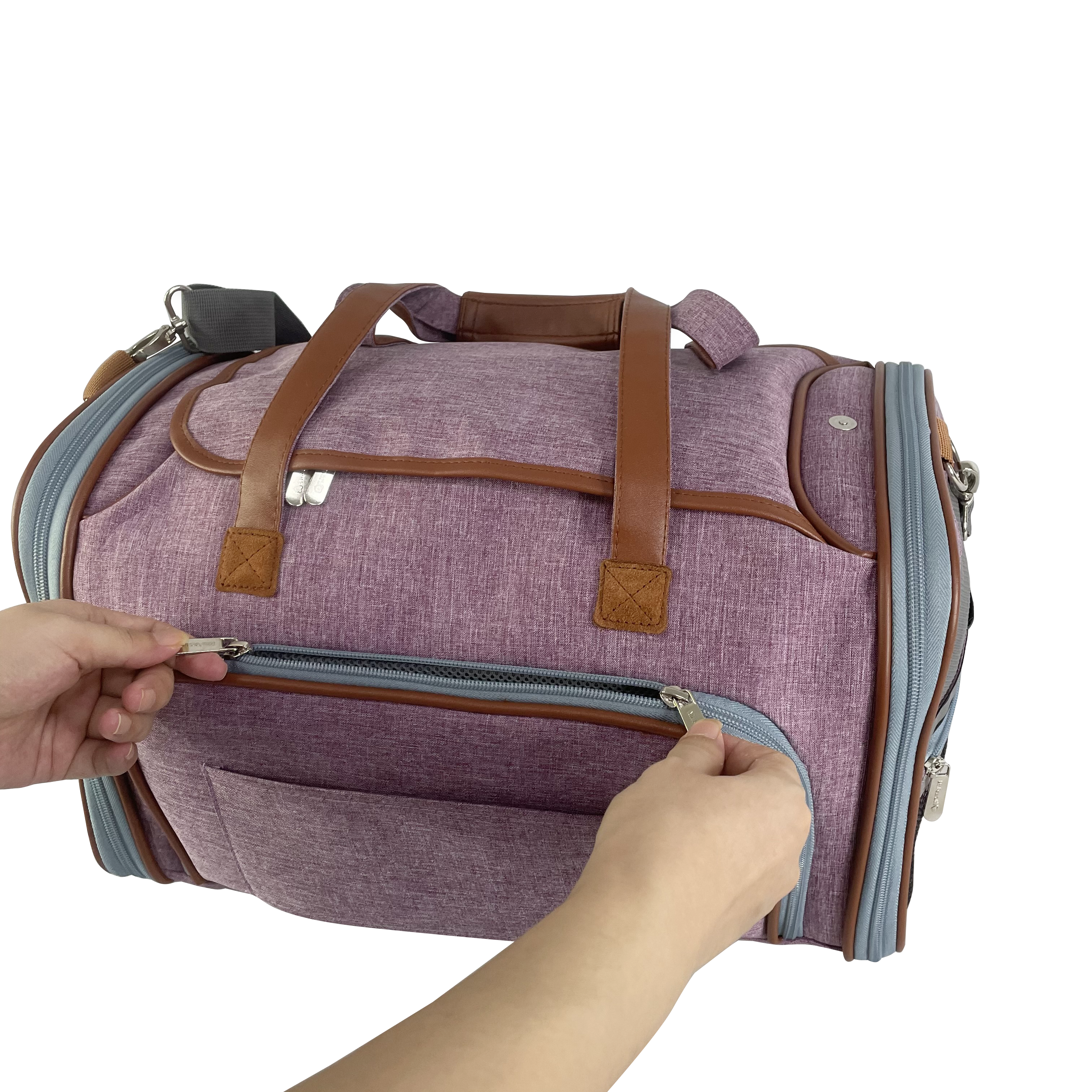 Mr. Peanut's Gold Series Standard Size Airline Compliant Expandable Pet Carrier V2.0