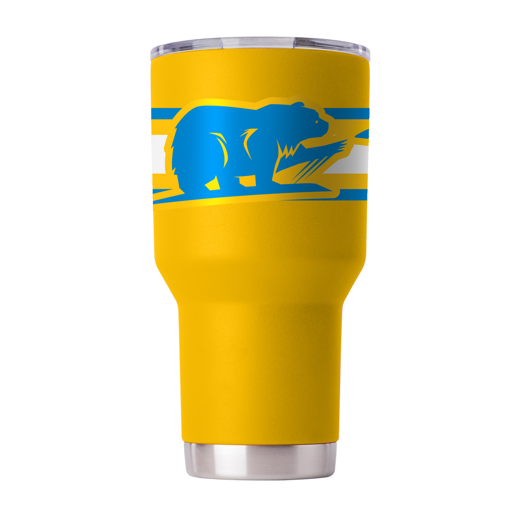 Cali Slingers 30oz Yellow Tumbler