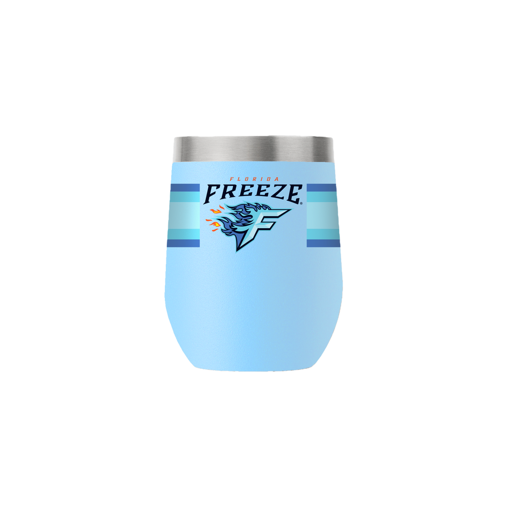 Florida Freeze 12oz Light Blue Stemless Tumbler