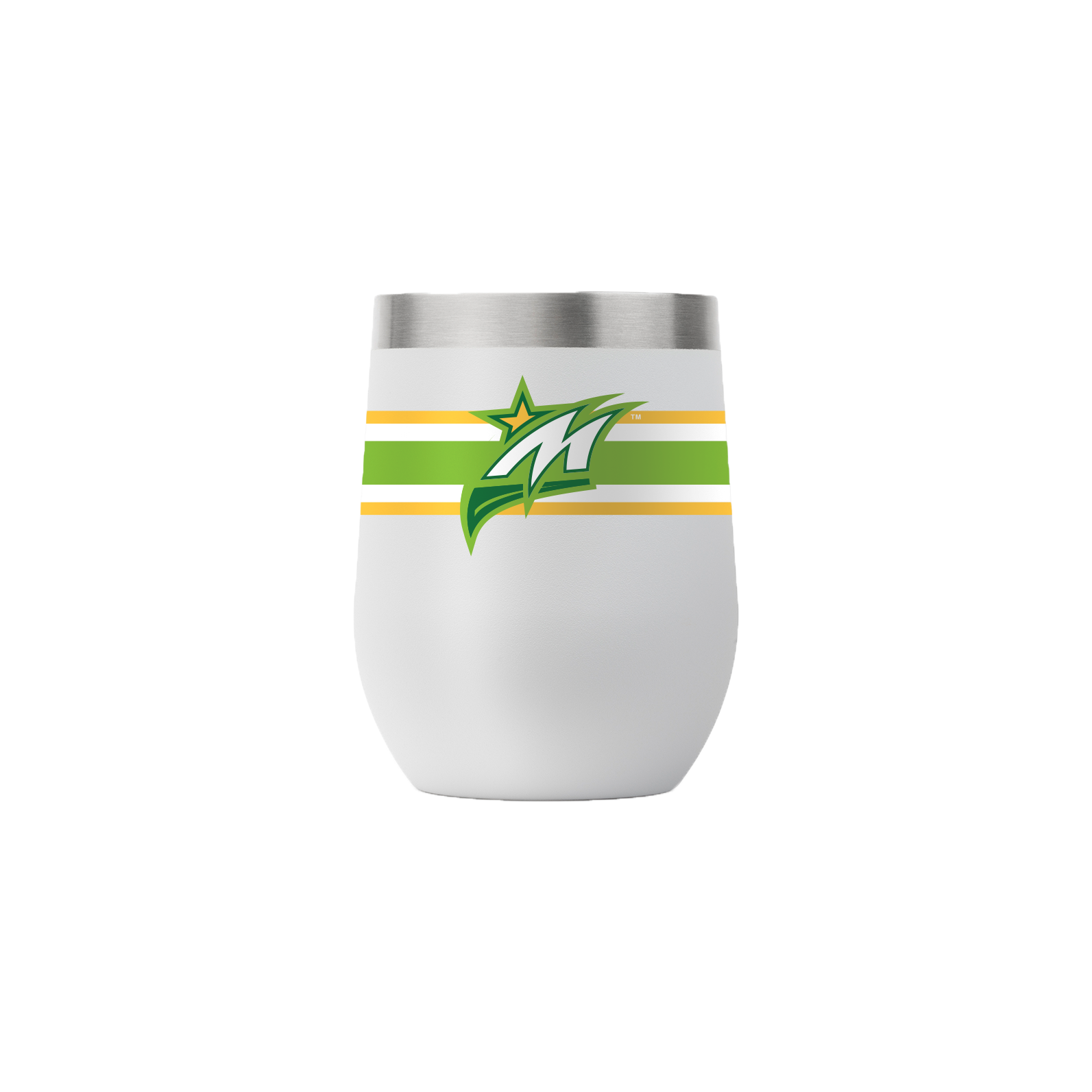 Missouri Maize 12oz Light Grey Stemless Tumbler