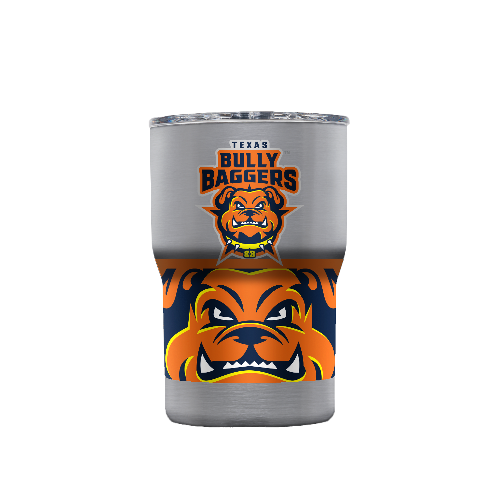 Texas Bully Baggers Full Jacket 2.0 Stainless Steel Can-Bottle Cooler
