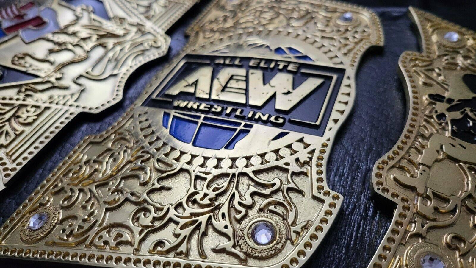 AEW ALL ATLANTIC  CHAMPIONSHIP REPLICA TITLE BELT