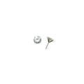 14k Yellow Gold 2.65 ct Cubic Zirconia  Round Earrings