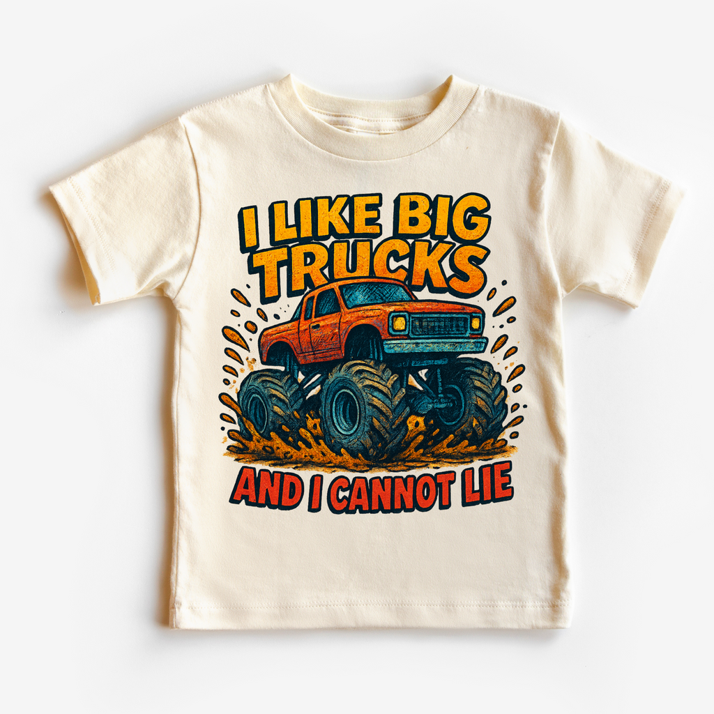 I Like Big Trucks And I Cannot Lie Shirt - Monster Truck Tee
