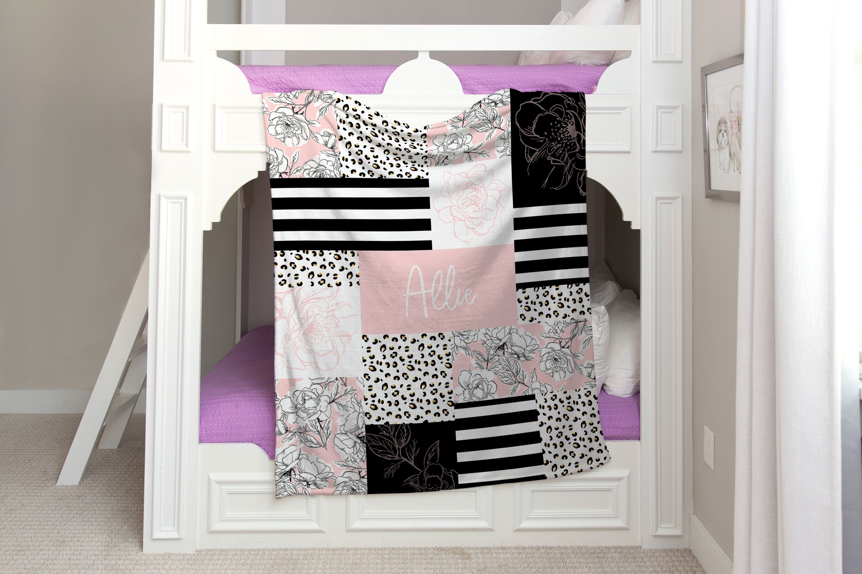 Allie Personalized Minky Blanket