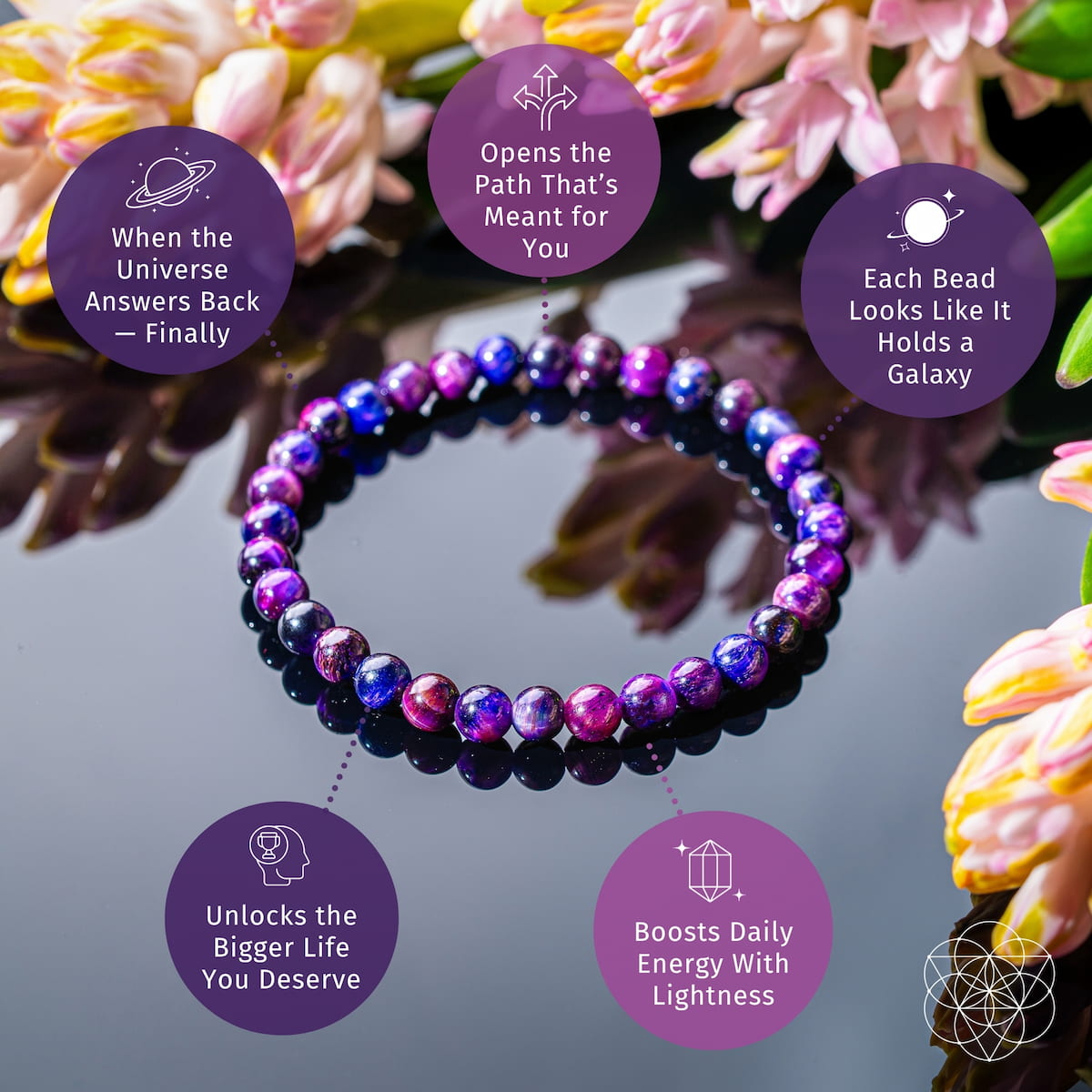 Destiny Activator - All-Galaxy Tiger’s Eye Bracelet | 6mm