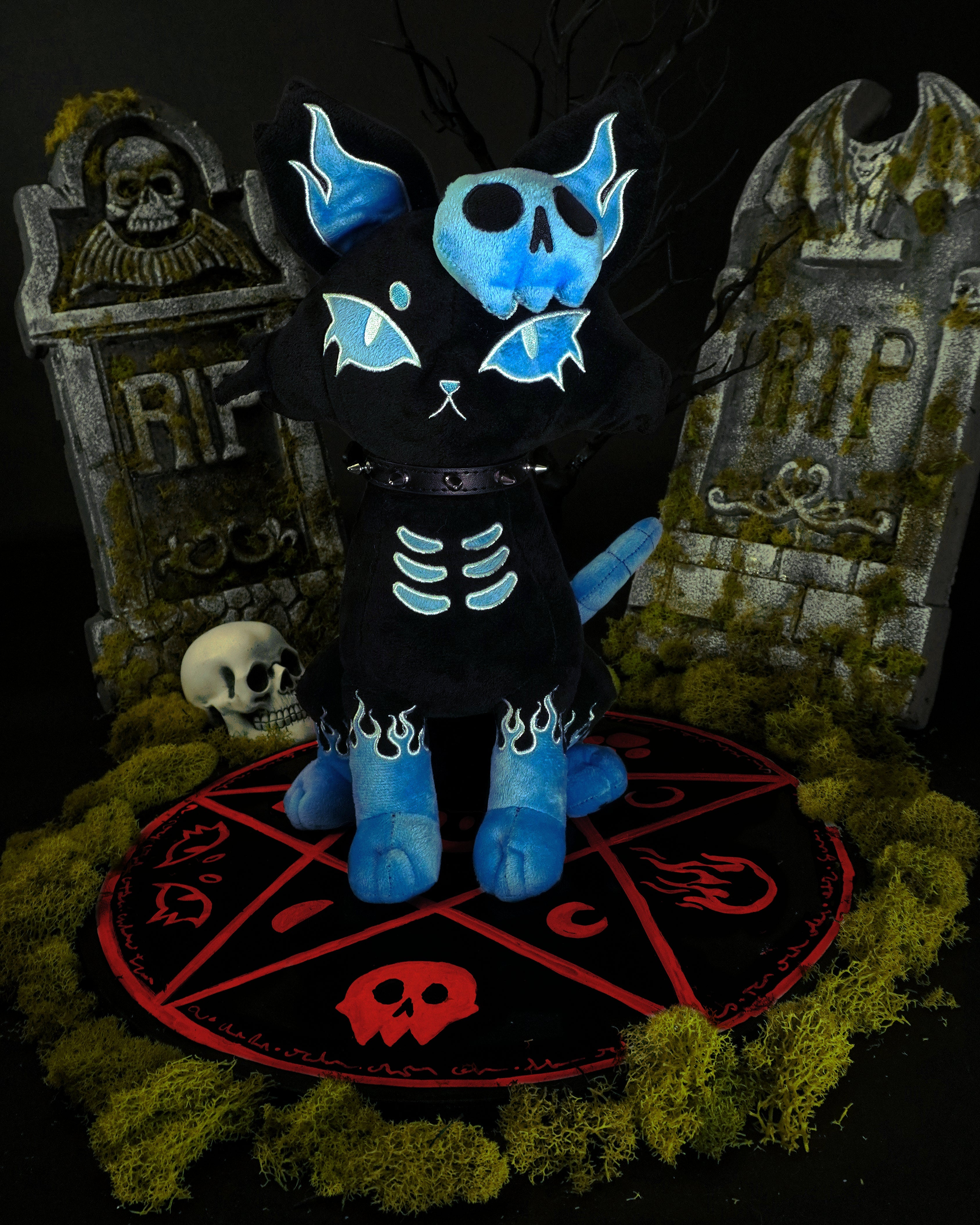 Arson - Flame Cat Plush Toy