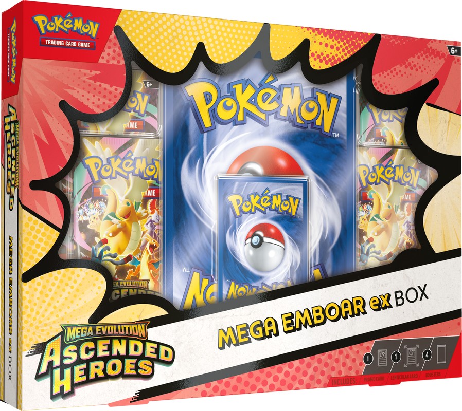 ME2.5: Ascended Heroes - Mega ex Box