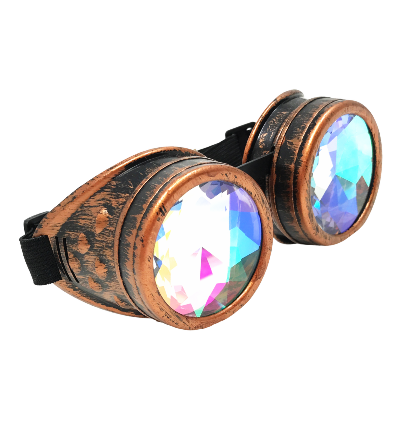 Vintage Steampunk Kaleidoscope Goggles