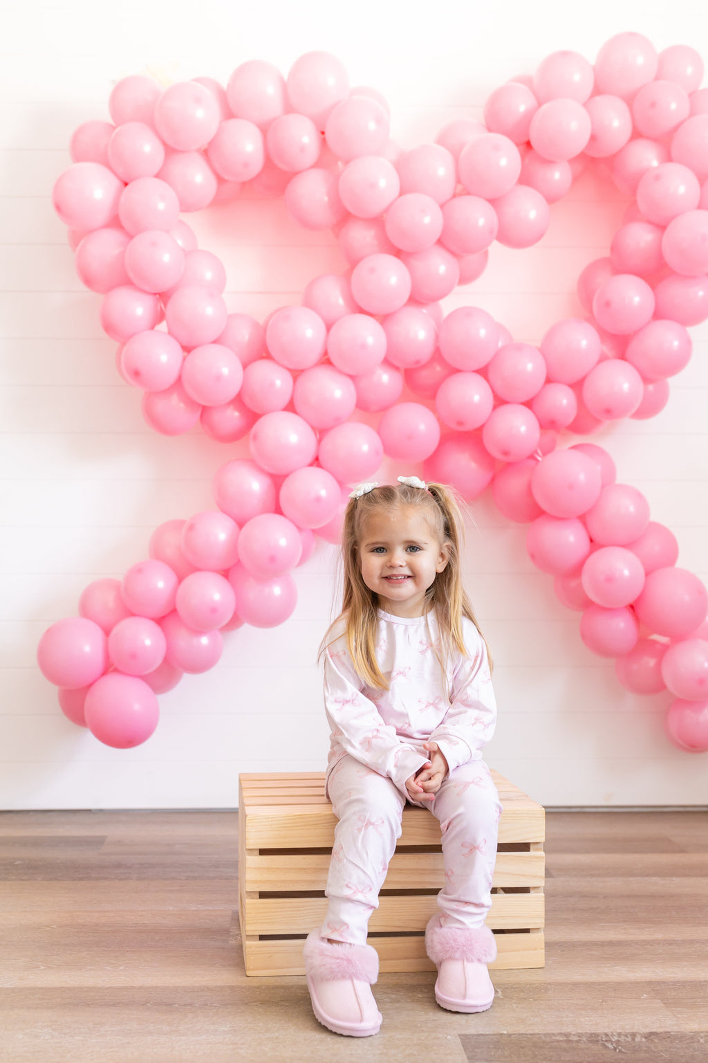 Blushing Bows Modal Lounge Set *0-3m and sz 5 left