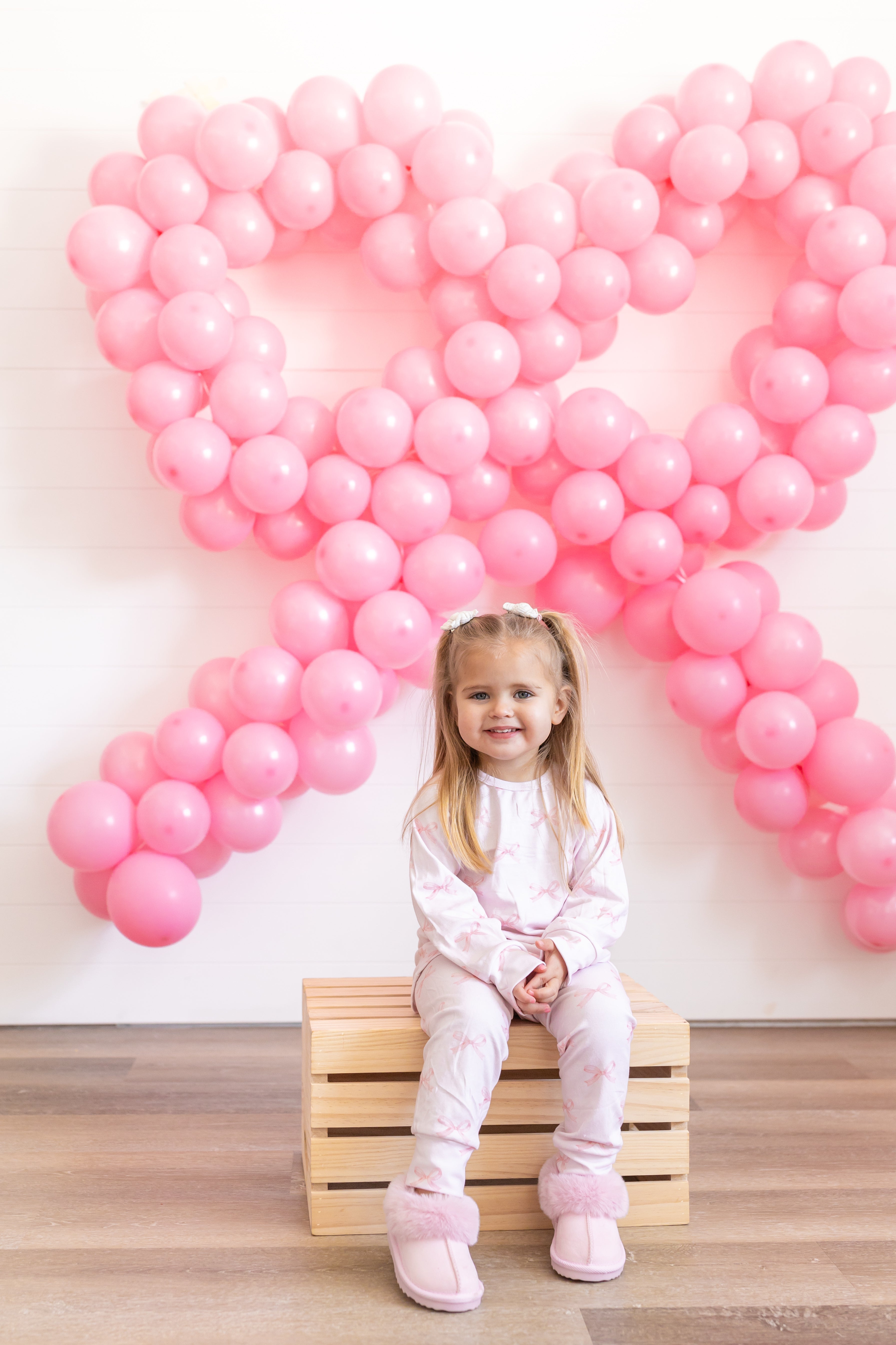 Blushing Bows Modal Lounge Set *0-3m and sz 5 left