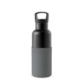 Black-Metallic Grey 16 Oz