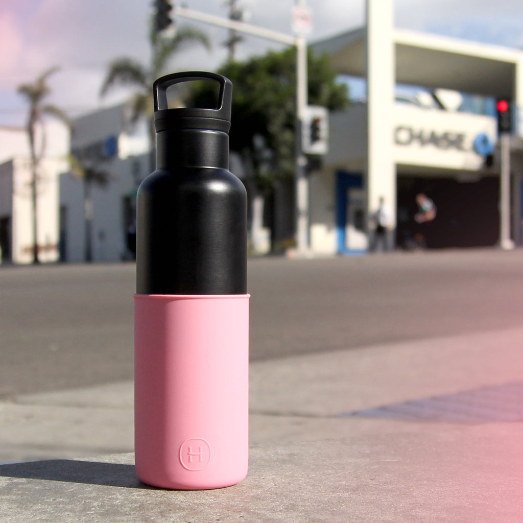 Black-Rose Pink 20 Oz