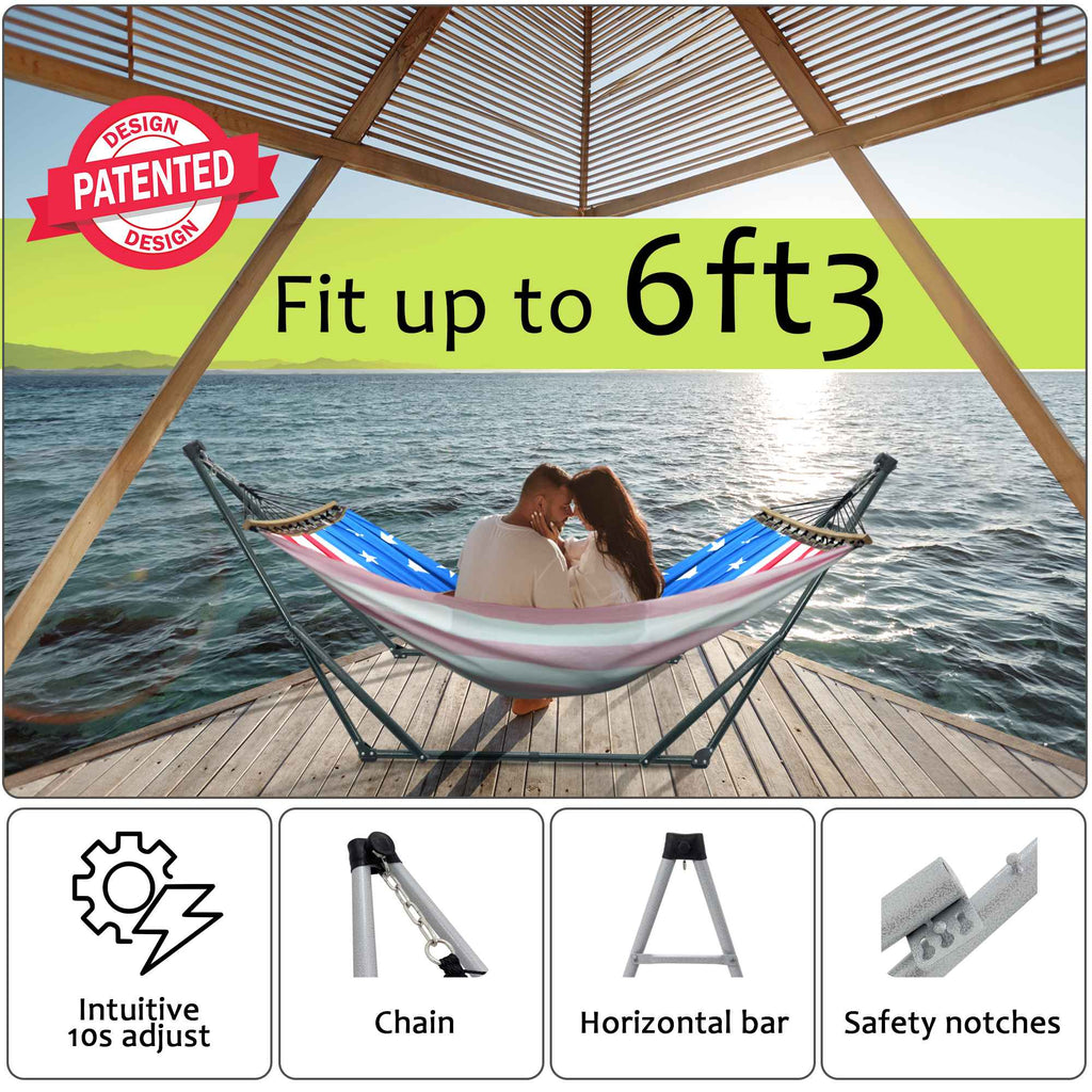 Tranquillo Universal Canvas Hammock Medium Size for Ultimate Comfort and Style