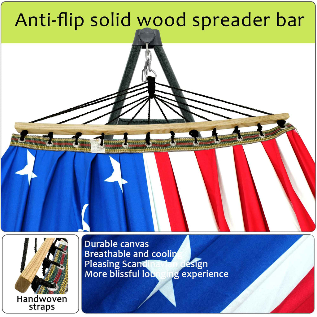 Tranquillo Universal Canvas Hammock Medium Size for Ultimate Comfort and Style