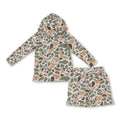 Green camo hoodie shorts kids boys outfits