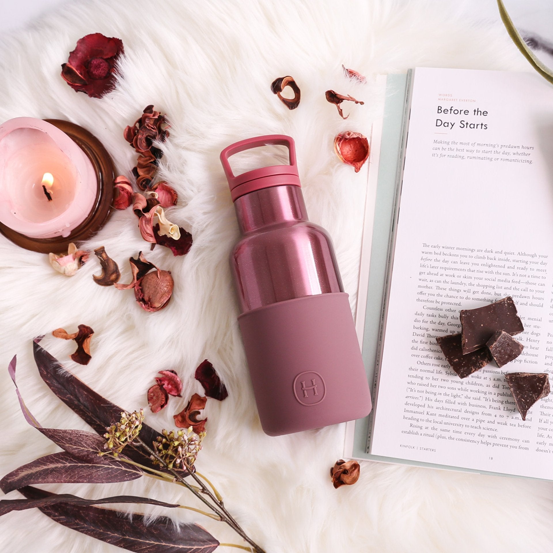Rose Gold-Dusty Rose 12 Oz