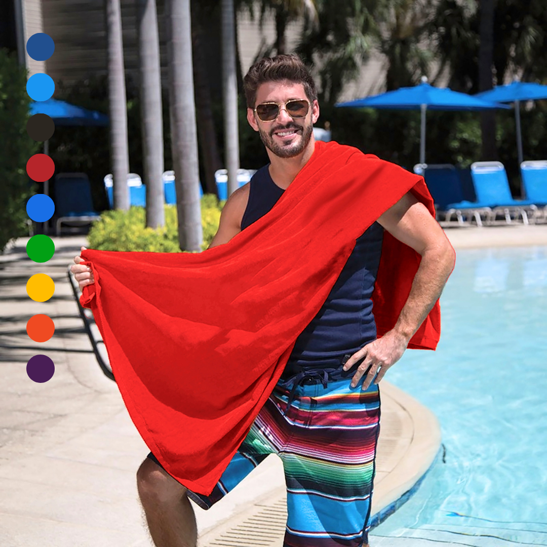 Diamond Collection Beach Towel: Colored, Cotton (1.25lb)