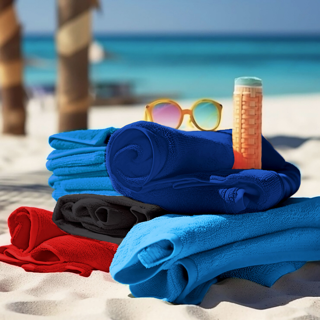 Diamond Collection Beach Towel: Colored, Cotton (1.25lb)