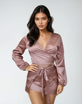 Belle Blouse - Satin