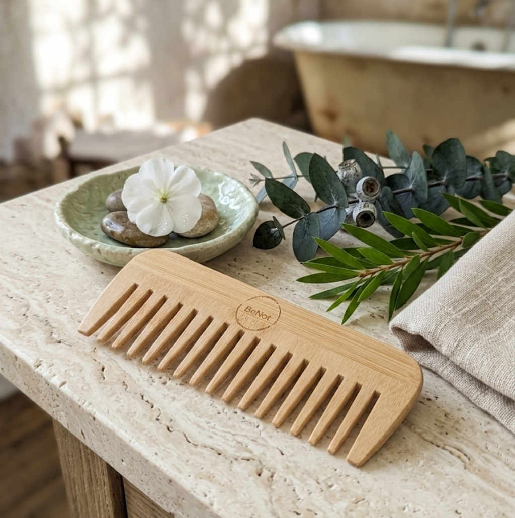 All-Natural Bamboo Comb