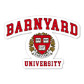 Barnyard University Sticker