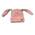 Satin Lined Bunny Beanie Balaclava – Kawaii Ears Hat for Hair Protection, Alt Streetwear Ski Mask, Anime Winter Gift