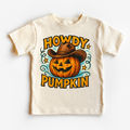Howdy Pumpkin Western Halloween Shirt - Halloween Tee