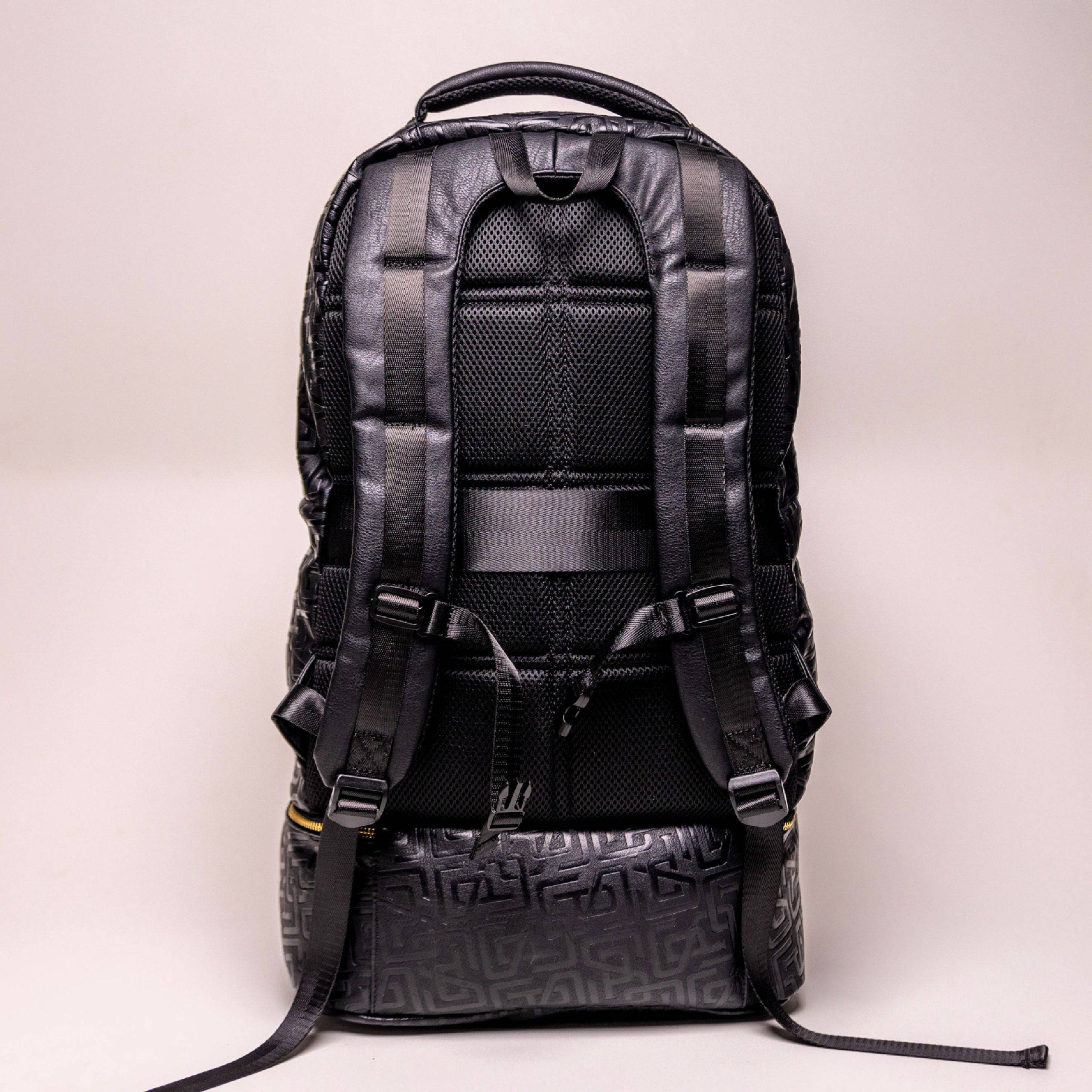 Black Monogram Leather Patented Carry-On Backpack (Only 150 Made)