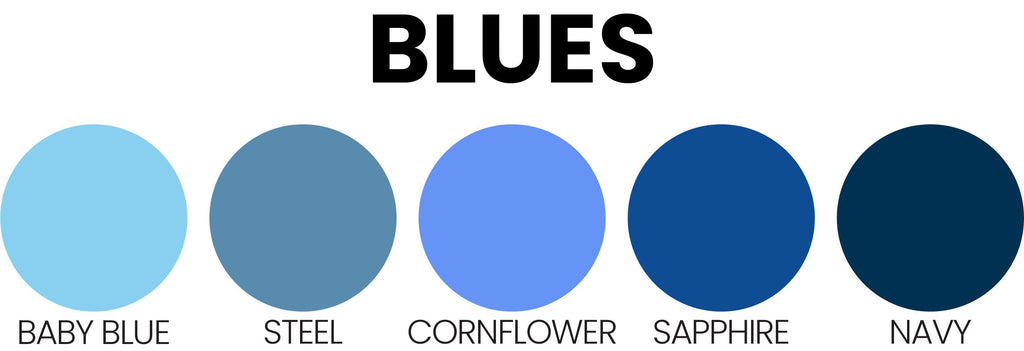 Blue Tones Personalized Minky Blanket