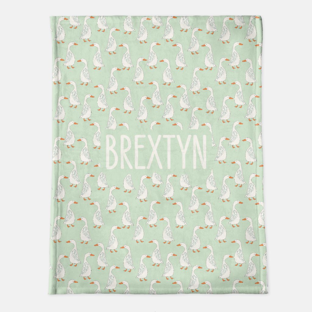 Brextyn Personalized Minky Blanket