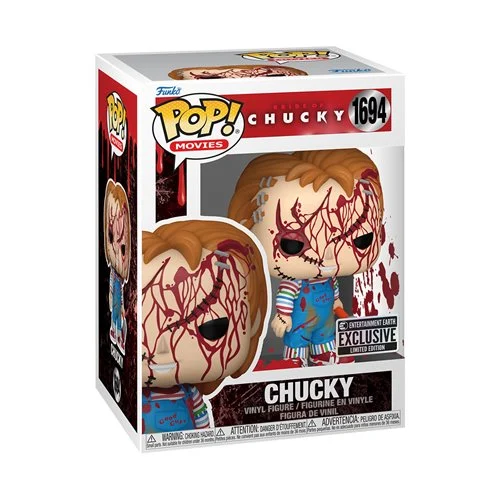 Funko POP! Movies: Bride of Chucky - Bloody Chucky - Entertainment Earth Exclusive