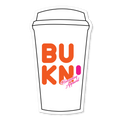 Buck N Go Nuts Cup Sticker