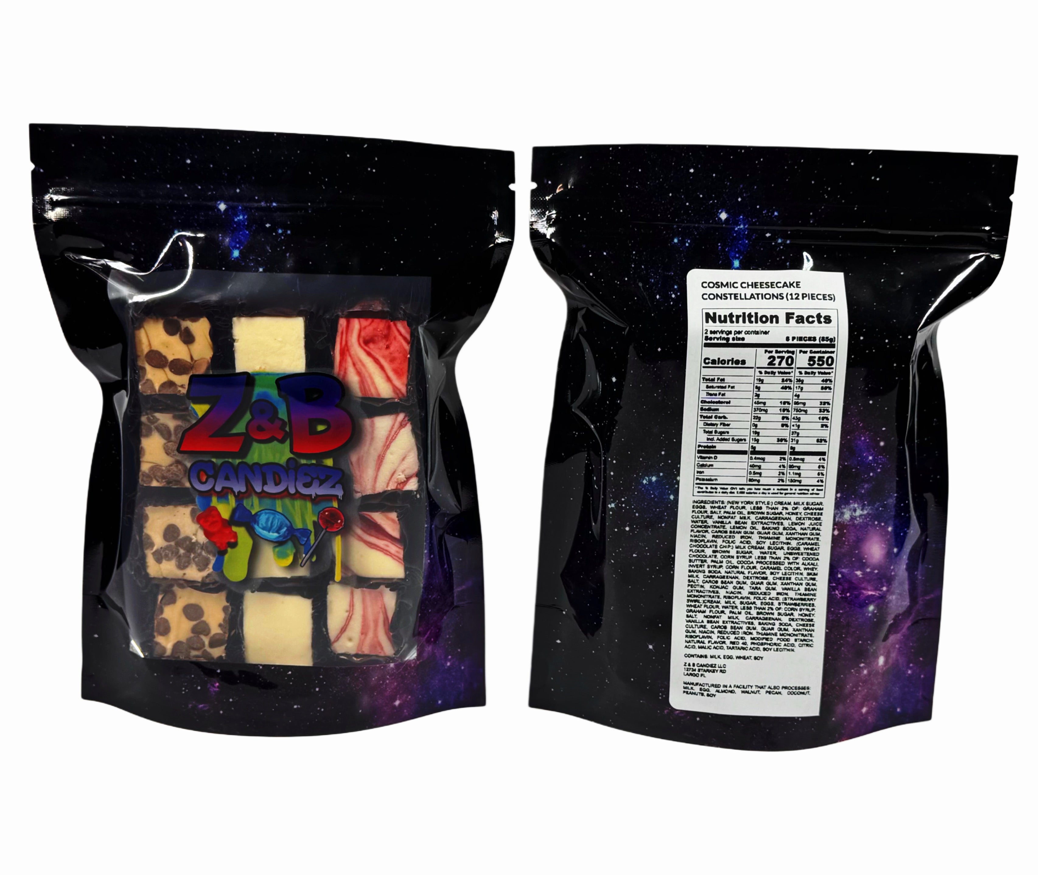 COSMIC CHEESECAKE CONSTELLATIONS