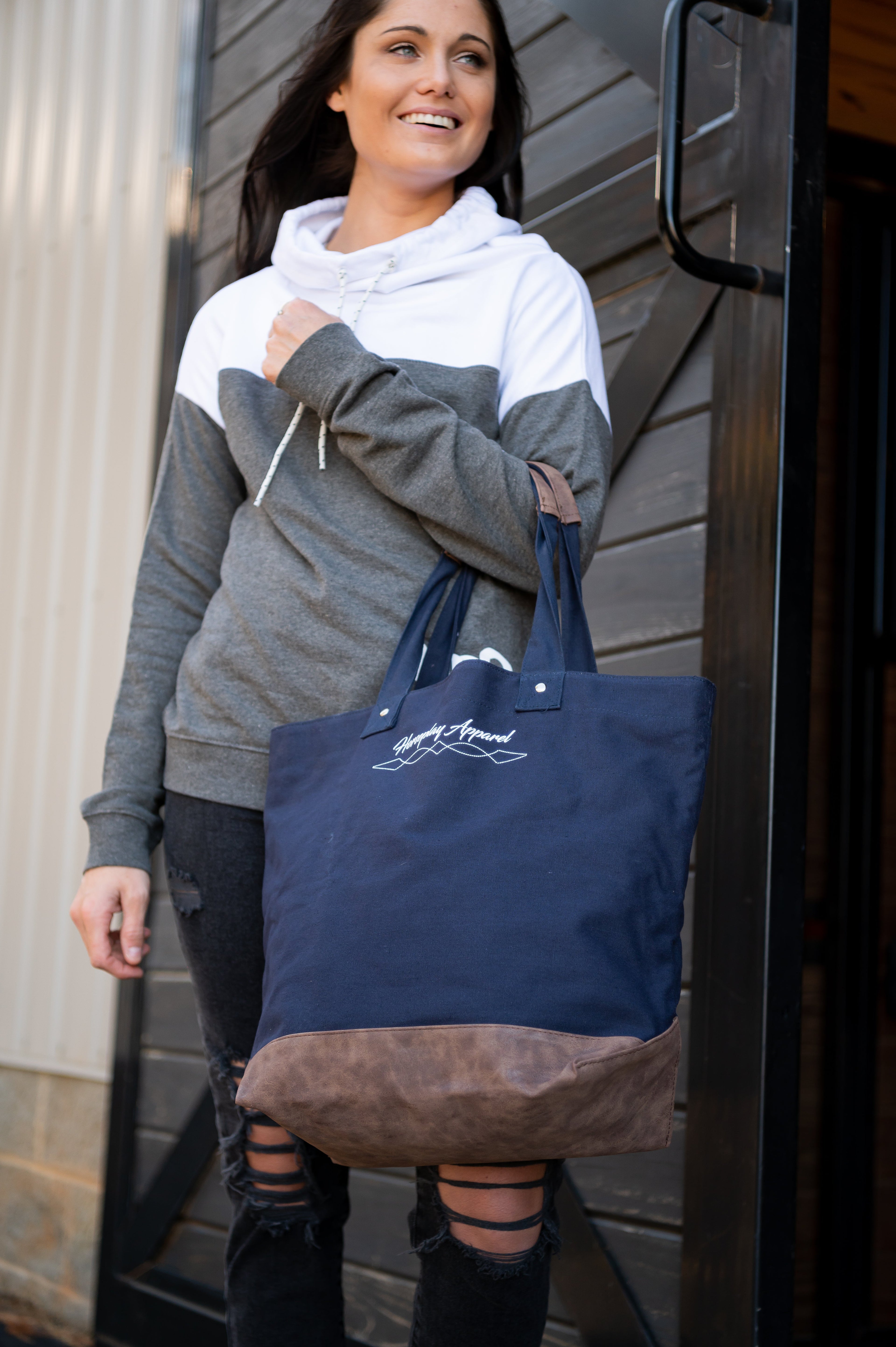 Fancy Stitch Carry All Tote