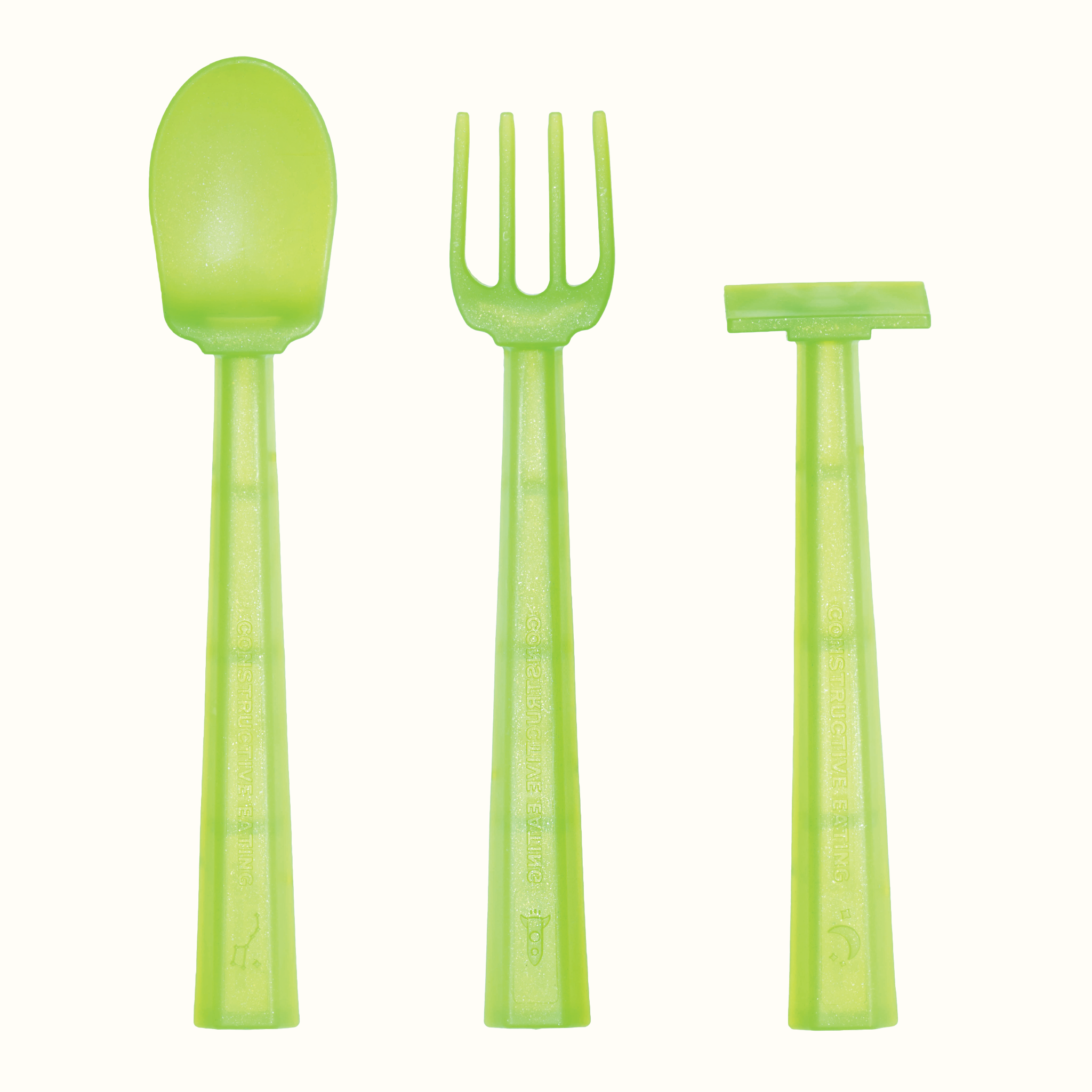 UFO Training Plate and Utensils