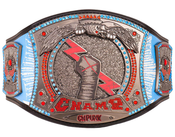 CM Punk 434-Day Record Signature Championship Title Belt Replica