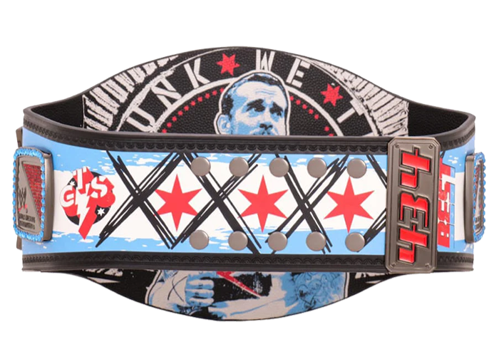 CM Punk 434-Day Record Signature Championship Title Belt Replica