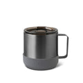 Titanium Grey camp mug-Metallic Grey 10 OZ