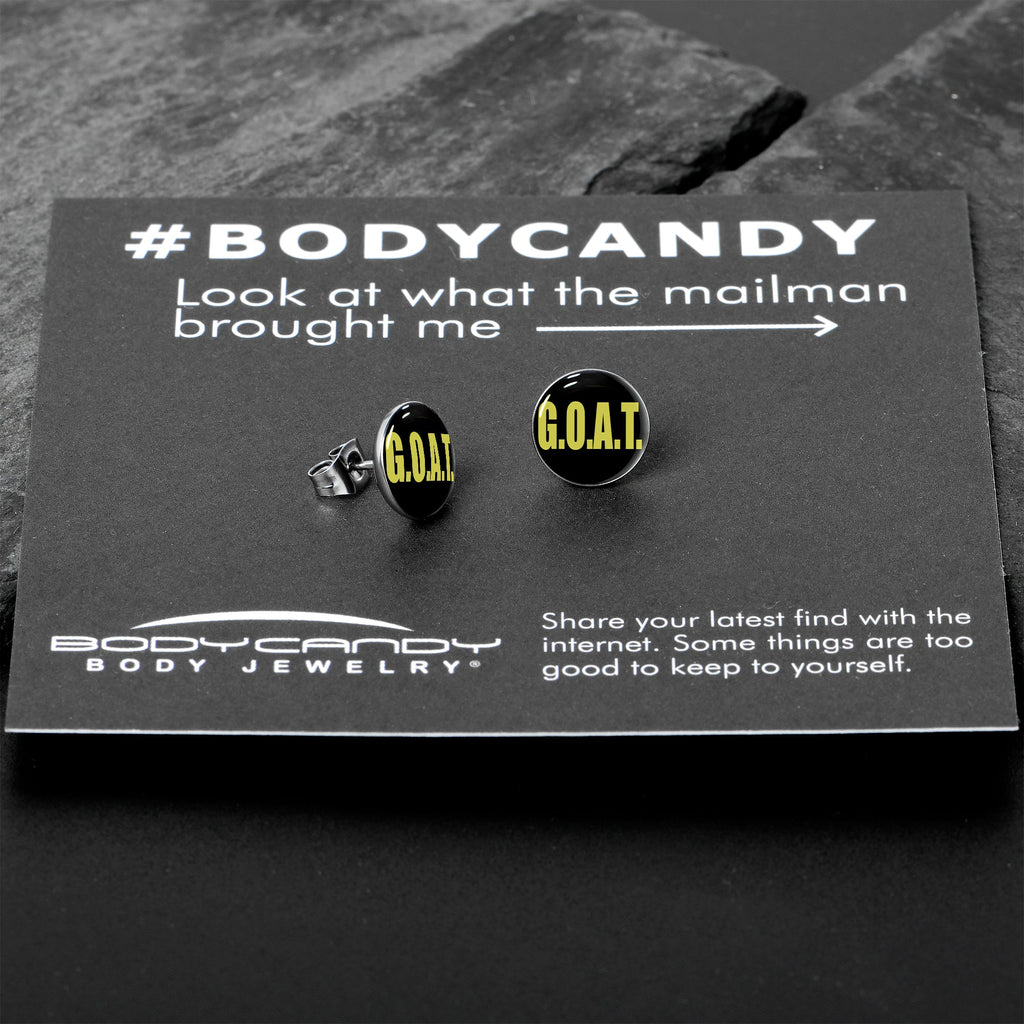 G.O.A.T. Stud Earrings by Onyx O