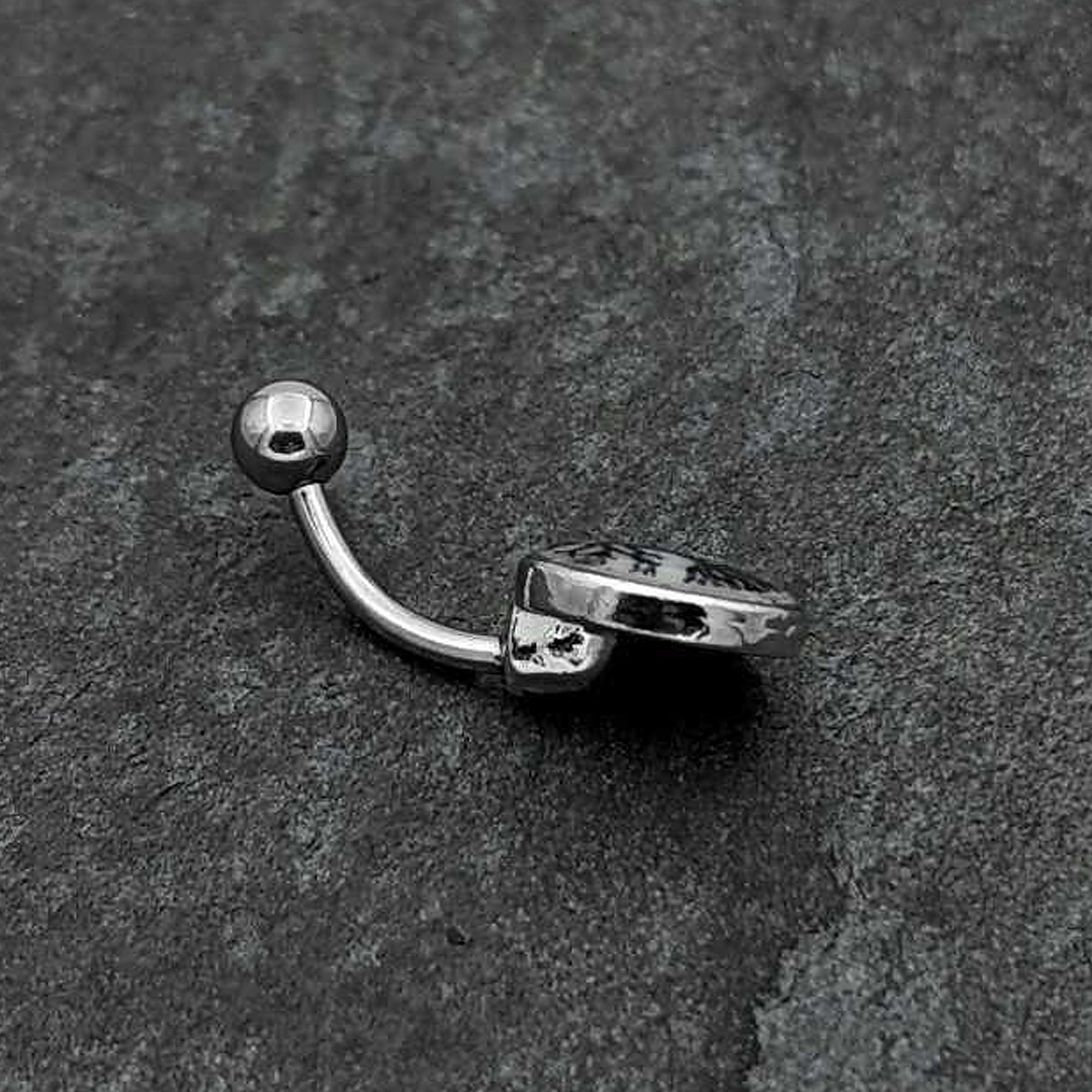 Glow in the Dark Tree of Life Belly Ring by Onyx O