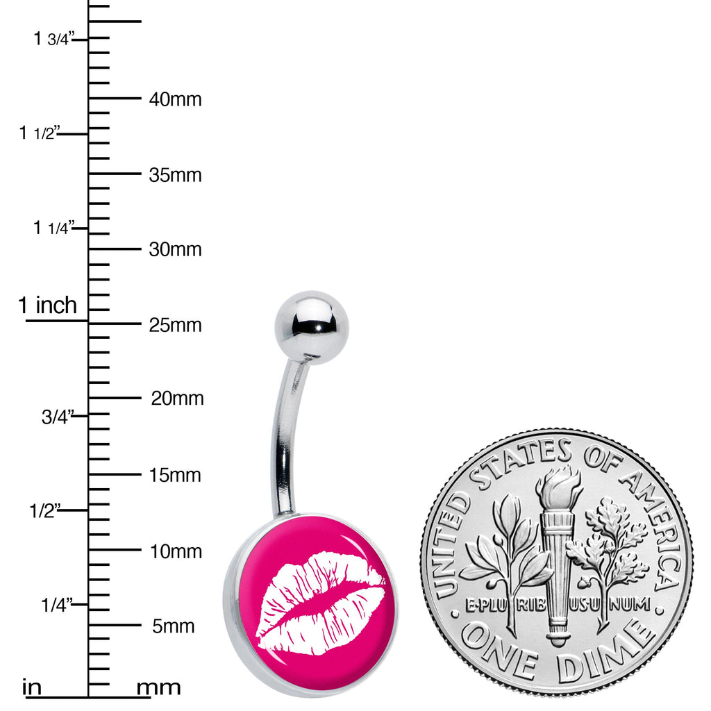 Red Hot Lips Belly Ring by Onyx O