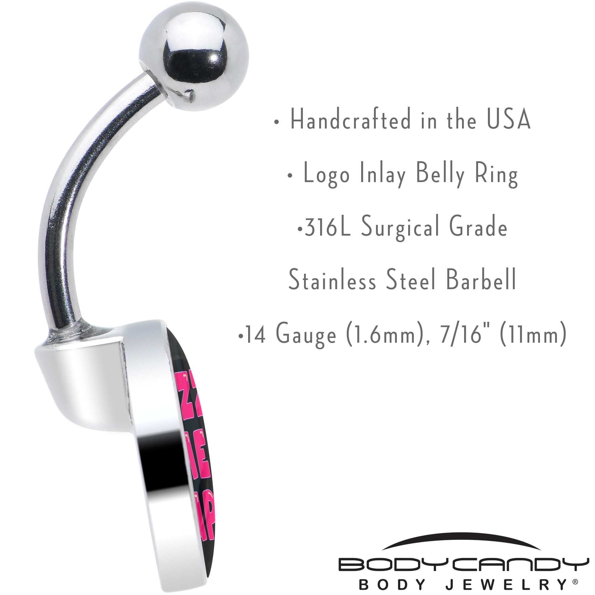 RIZZ ME UP Belly Ring by Onyx O